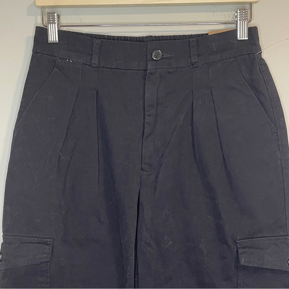 Pacsun Cargo Trousers Black Size S - Picture 3 of 8